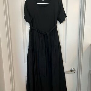 Black Midi Dress